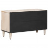 Szafka pod telewizor Biały 80 x 33,5 x 46 cm Drewno z mango