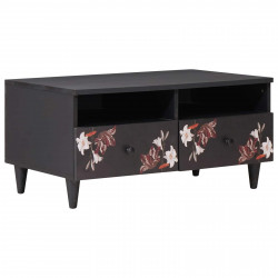 Stolik kawowy Wielokolorowe 80 x 54 x 40 cm Drewno z mango