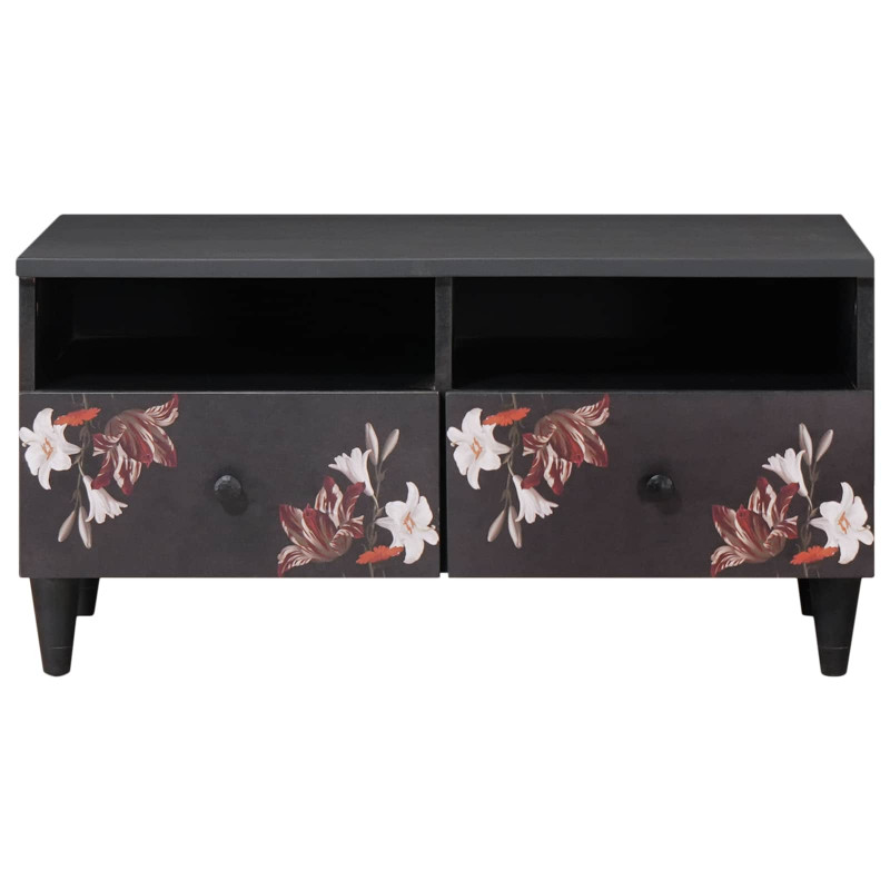 Stolik kawowy Wielokolorowe 80 x 54 x 40 cm Drewno z mango