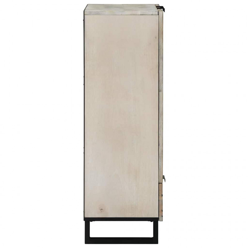 Szafki i regały na media Biały i czarny 60 x 33 x 100 cm
