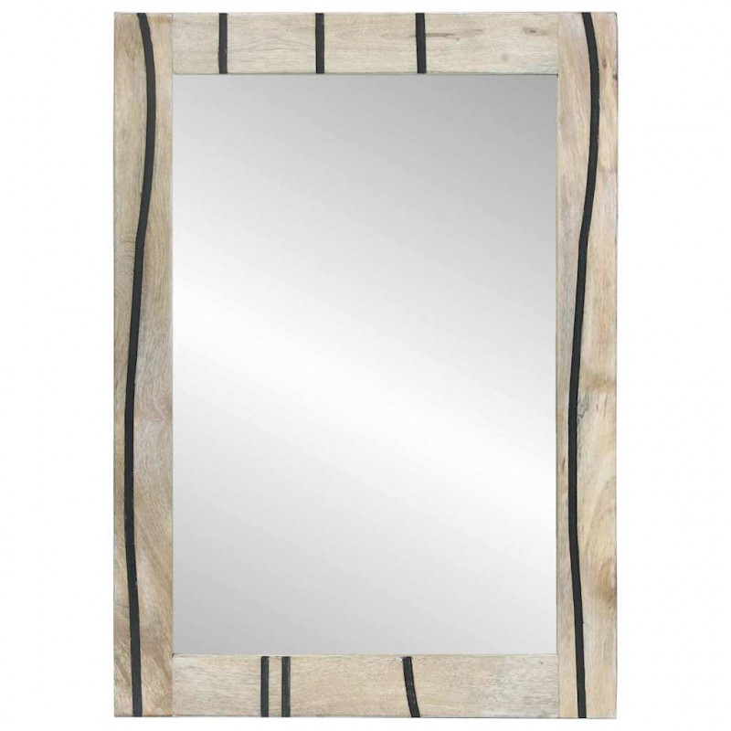 Lustro łazienkowe Z lustrem Brązowy 70 x 50 x 2,5 cm