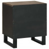 Szafka Nocna 2 pcs orzech włoski 40 x 33 x 46 cm