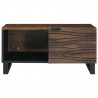 Stolik kawowy Brązowy i czarny 80 x 50 x 40 cm
