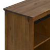 Komoda HALDEN z drzwiami przesuwnymi 80x40x80 cm Drewno lite