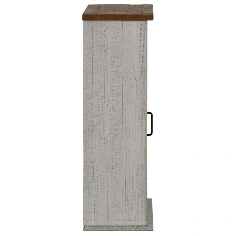 Szafka wisząca HALDEN z drzwiami przesuwnymi Biała 49x22,5x70cm
