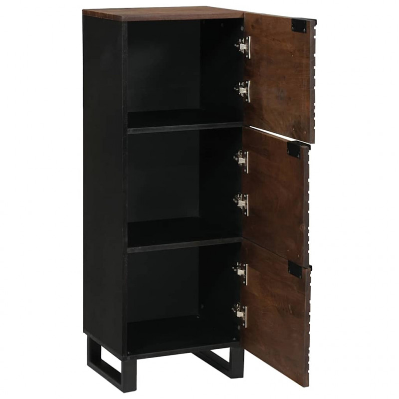 Highboard Brązowy 40 x 33 x 110 cm lite drewno mango