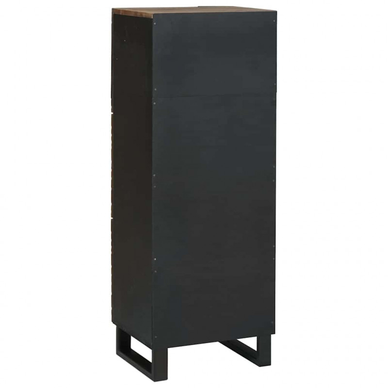 Highboard Brązowy 40 x 33 x 110 cm lite drewno mango