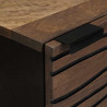 Highboard Brązowy 40 x 33 x 110 cm lite drewno mango