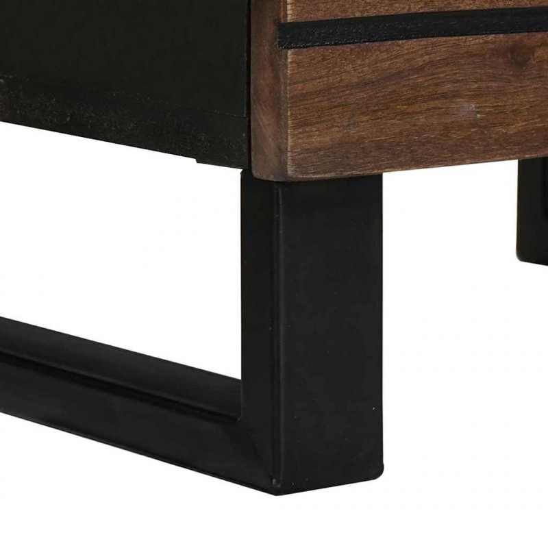 Highboard Brązowy 40 x 33 x 110 cm lite drewno mango