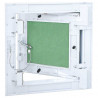 Panel dostępu Zielony i Srebrny 20 x 20 cm