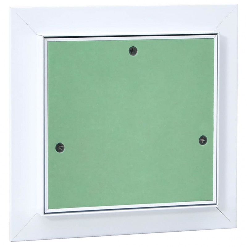 Panel dostępu Zielony i Srebrny 20 x 20 cm