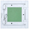 Panel dostępu Zielony i Srebrny 20 x 20 cm