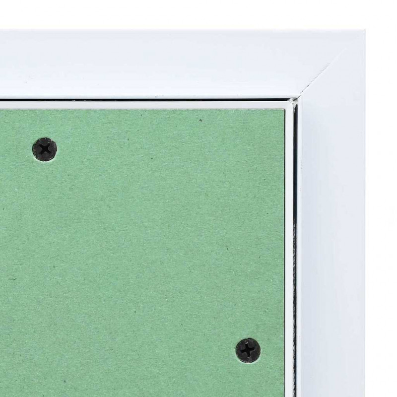 Panel dostępu Zielony i Srebrny 20 x 20 cm