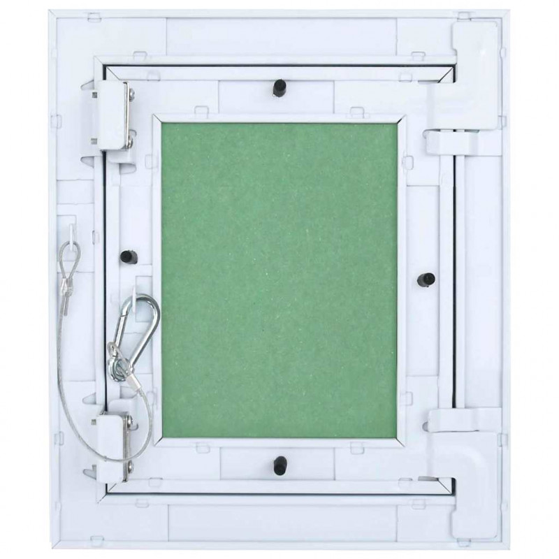 Panel dostępu Zielony i Srebrny 20 x 25 cm