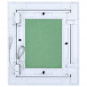 Panel dostępu Zielony i Srebrny 20 x 25 cm