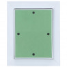 Panel dostępu Zielony i Srebrny 20 x 25 cm
