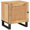 Szafka Nocna 2 pcs Naturalny 40 x 33 x 46 cm