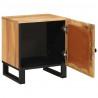 Szafka Nocna 2 pcs Naturalny 40 x 33 x 46 cm