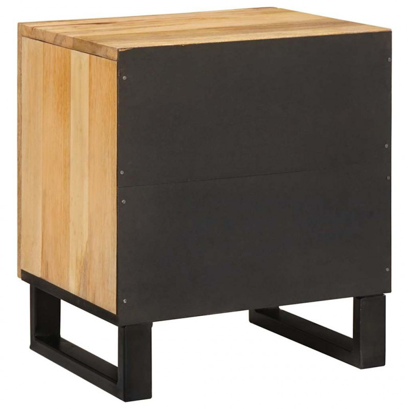 Szafka Nocna 2 pcs Naturalny 40 x 33 x 46 cm