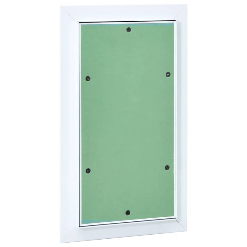 Panel dostępu Zielony i Srebrny 20 x 35 cm