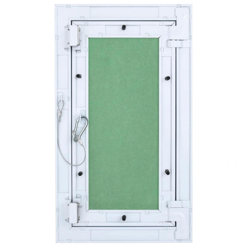 Panel dostępu Zielony i Srebrny 20 x 35 cm
