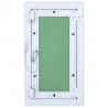 Panel dostępu Zielony i Srebrny 20 x 35 cm