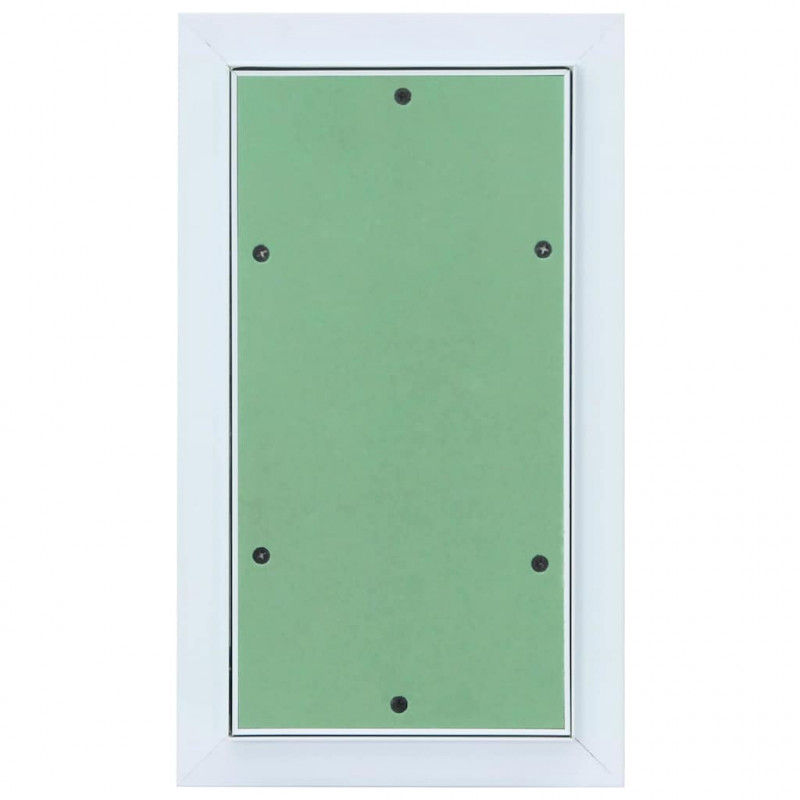 Panel dostępu Zielony i Srebrny 20 x 35 cm