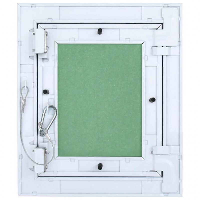 Panel dostępu Zielony i Srebrny 25 x 30 cm