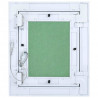 Panel dostępu Zielony i Srebrny 25 x 30 cm
