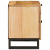 Szafka Nocna 2 pcs Naturalny 40 x 33 x 46 cm Drewno z mango