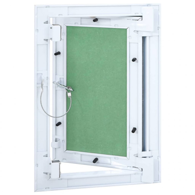 Panel dostępu Zielony i Srebrny 25 x 35 cm