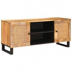 Szafka pod telewizor Brązowy 105 x 33 x 46 cm Drewno z mango
