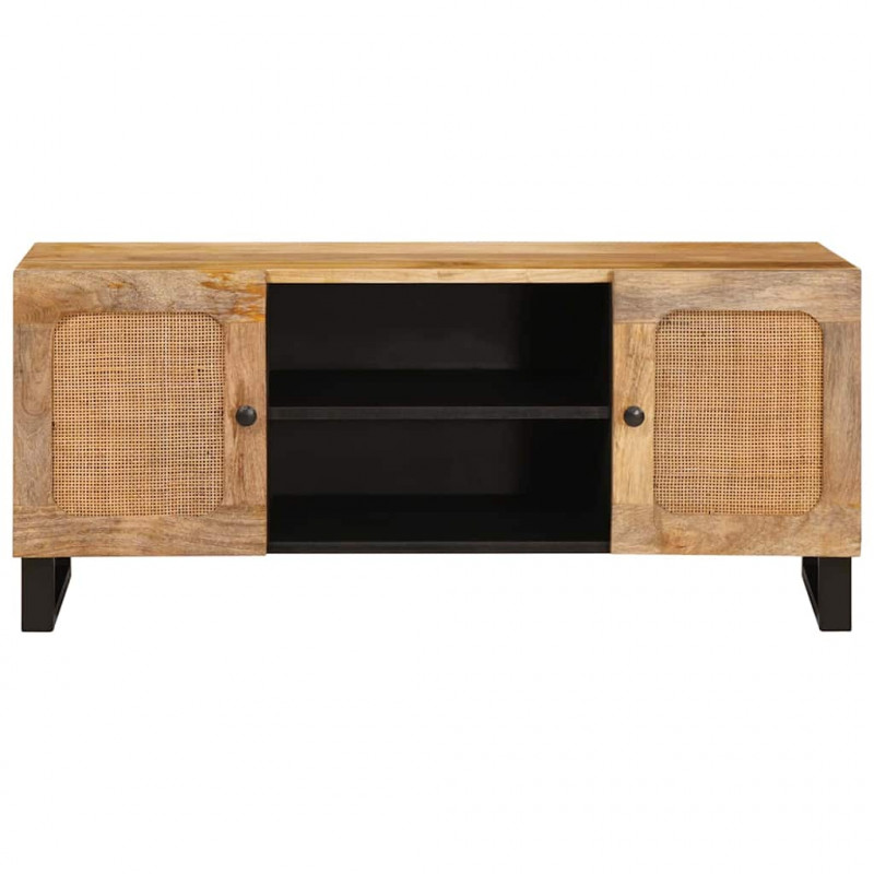 Szafka pod telewizor Brązowy 105 x 33 x 46 cm Drewno z mango