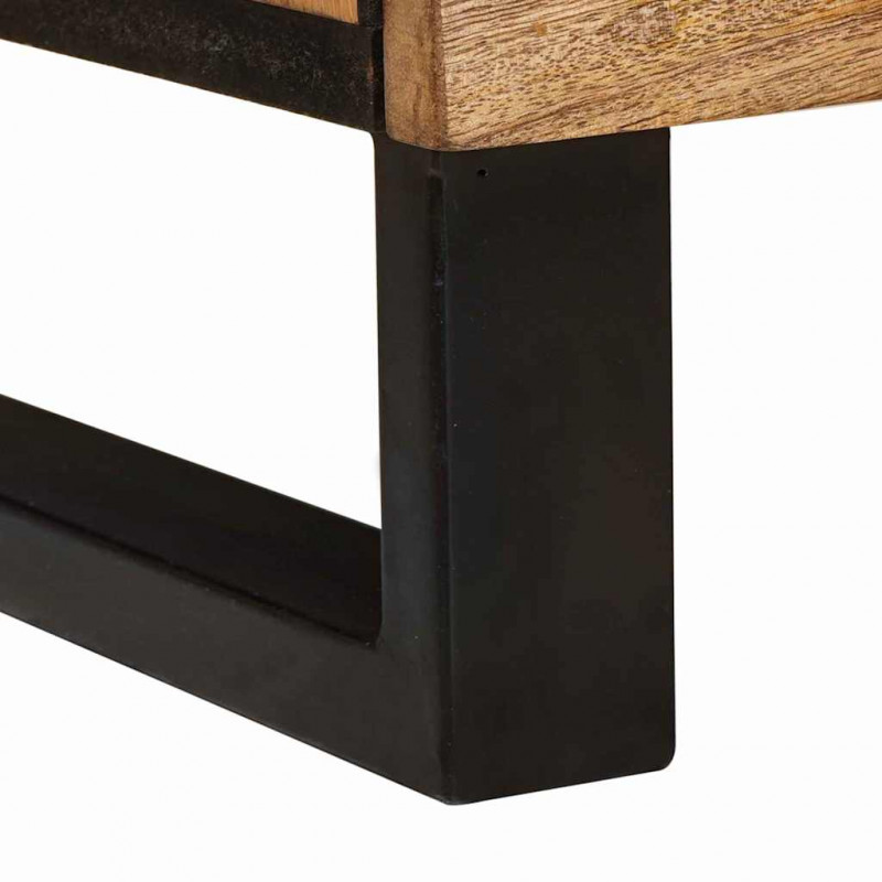 Szafka pod telewizor Brązowy 105 x 33 x 46 cm Drewno z mango