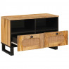 Szafka pod telewizor Brązowy 70 x 33 x 46 cm Drewno z mango