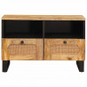 Szafka pod telewizor Brązowy 70 x 33 x 46 cm Drewno z mango