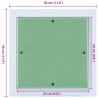 Panel dostępu Zielony i Srebrny 30 x 30 cm