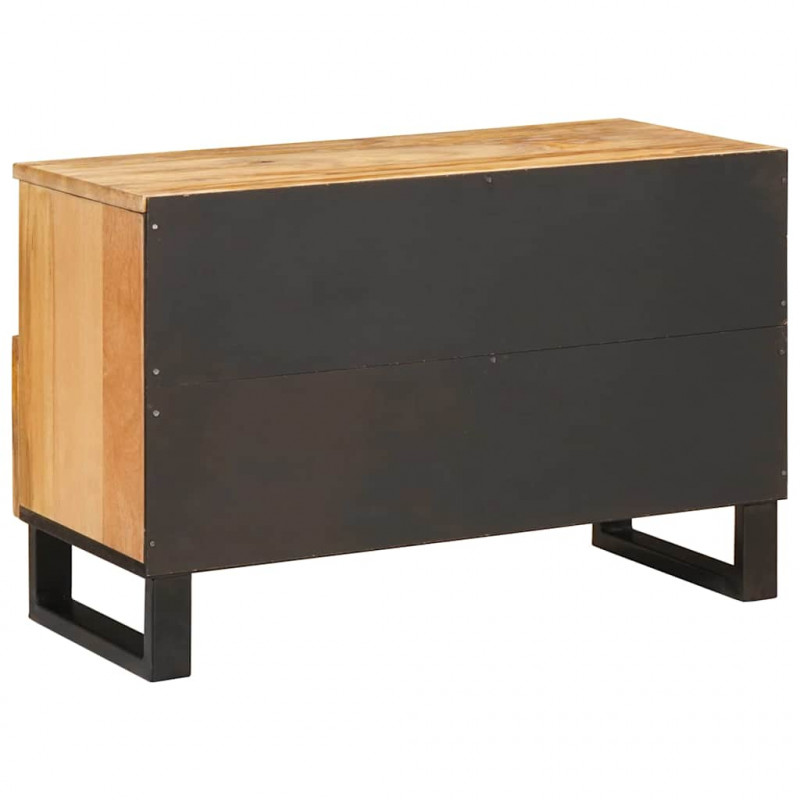 Szafka pod telewizor Brązowy 70 x 33 x 46 cm Drewno z mango