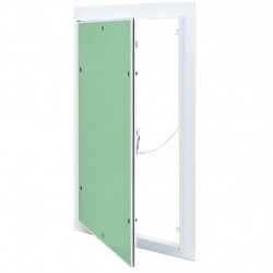 Panel dostępu Zielony i Srebrny 30 x 45 cm