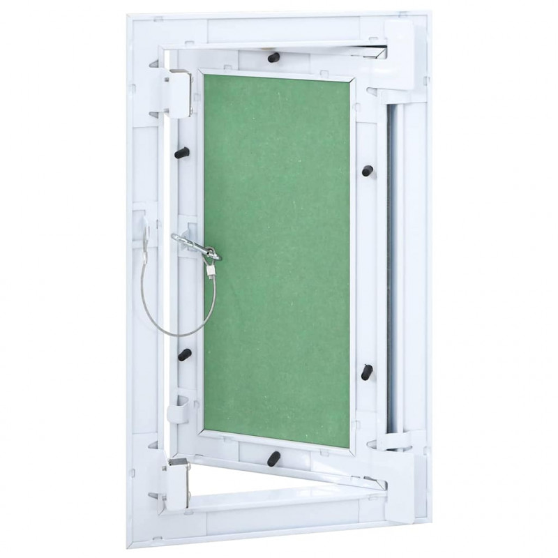 Panel dostępu Zielony i Srebrny 30 x 55 cm