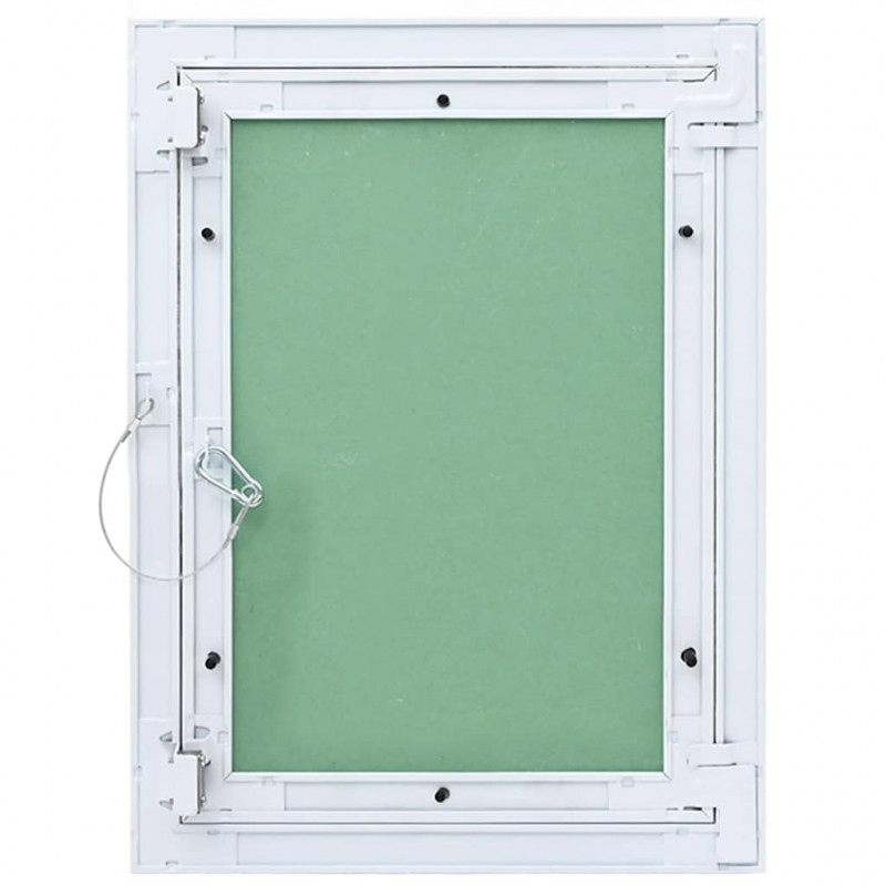 Panel dostępu Zielony i Srebrny 35 x 45 cm