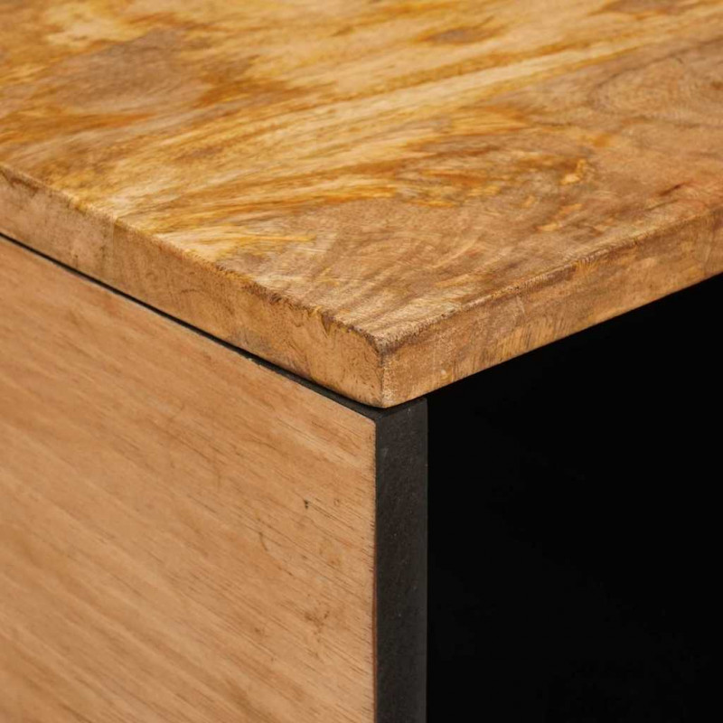 Stolik kawowy Naturalny 80 x 50 x 40 cm Drewno z mango