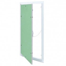 Panel dostępu Zielony i Srebrny 35 x 55 cm