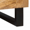 Stolik kawowy Naturalny 80 x 50 x 40 cm Drewno z mango