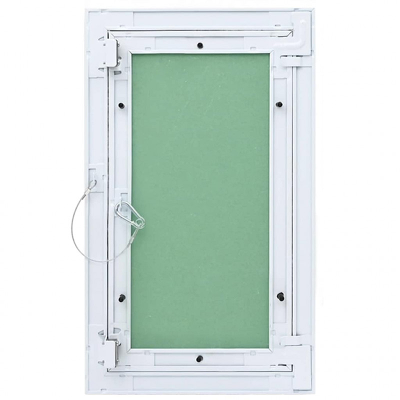 Panel dostępu Zielony i Srebrny 35 x 55 cm