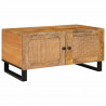 Stolik kawowy Naturalny 80 x 50 x 40 cm Drewno z mango