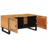 Stolik kawowy Naturalny 80 x 50 x 40 cm Drewno z mango