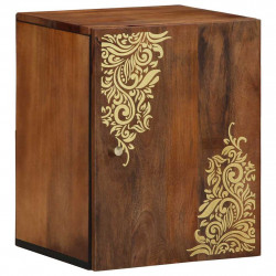 Szafka ścienna Miodowy brąz 38 x 33 x 48 cm Drewno z mango