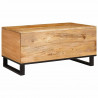 Stolik kawowy Naturalny 80 x 50 x 40 cm Drewno z mango