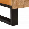 Stolik kawowy Naturalny 80 x 50 x 40 cm Drewno z mango